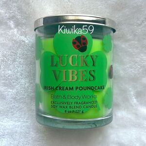 Bath & Body Works Irish Cream Poundcake Candle